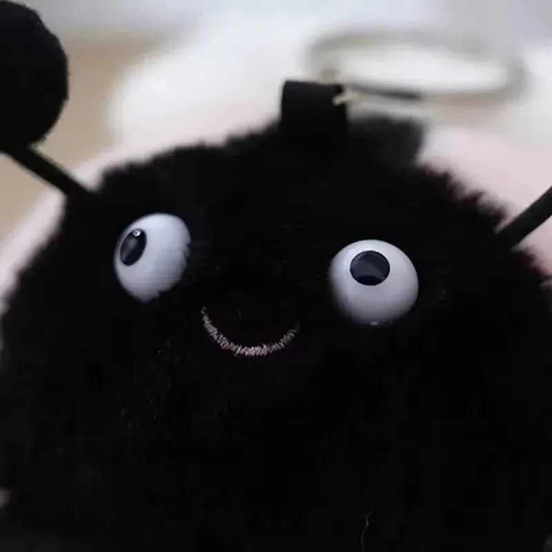 Whimsical Wings Plush Ladybug Keychain